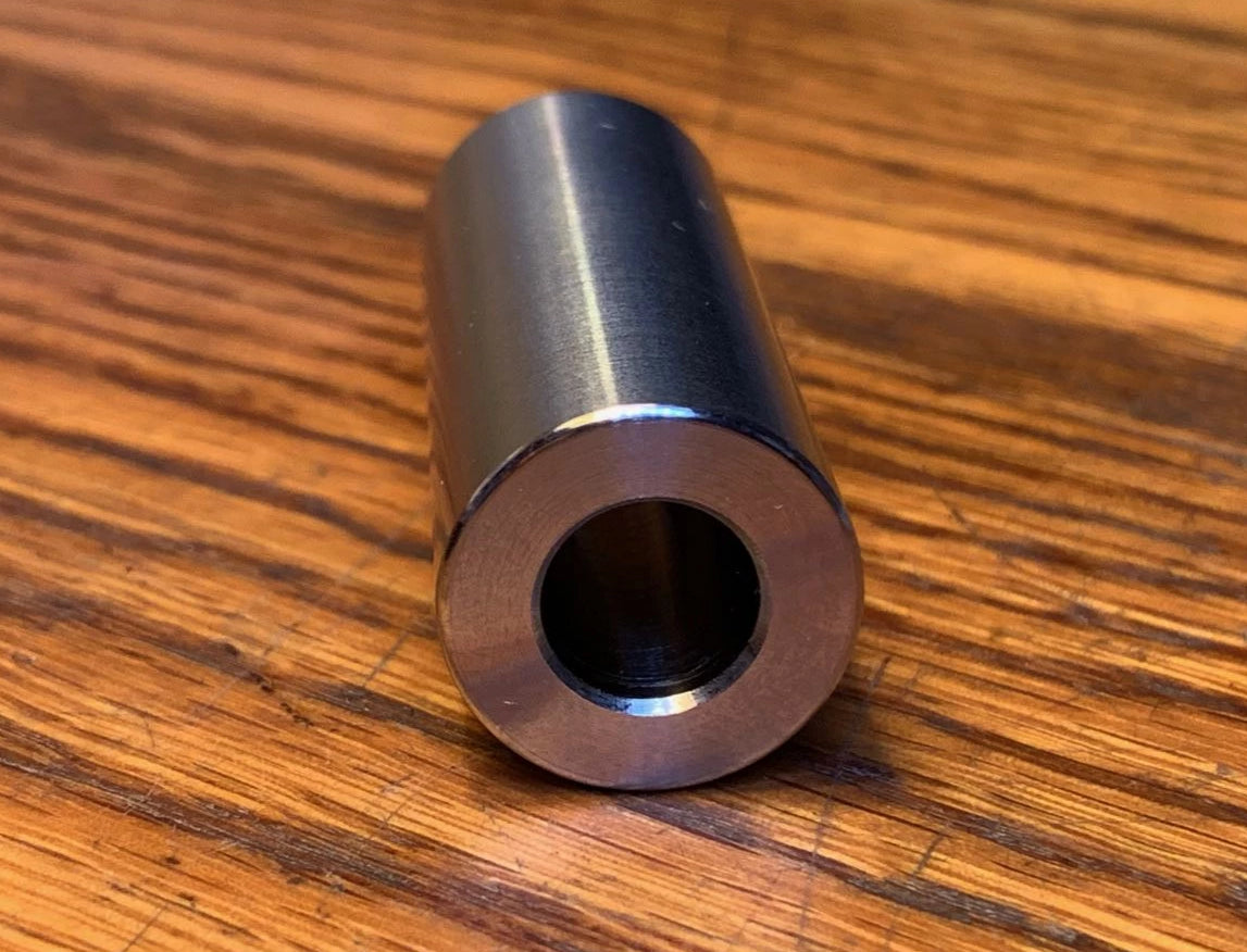 EXTSW .323” ID x .615" OD x 2 3/8" thick 316 Stainless Spacer