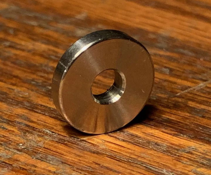 EXTSW .200" ID × .615" OD × .100" Thick 316 Stainless Washer