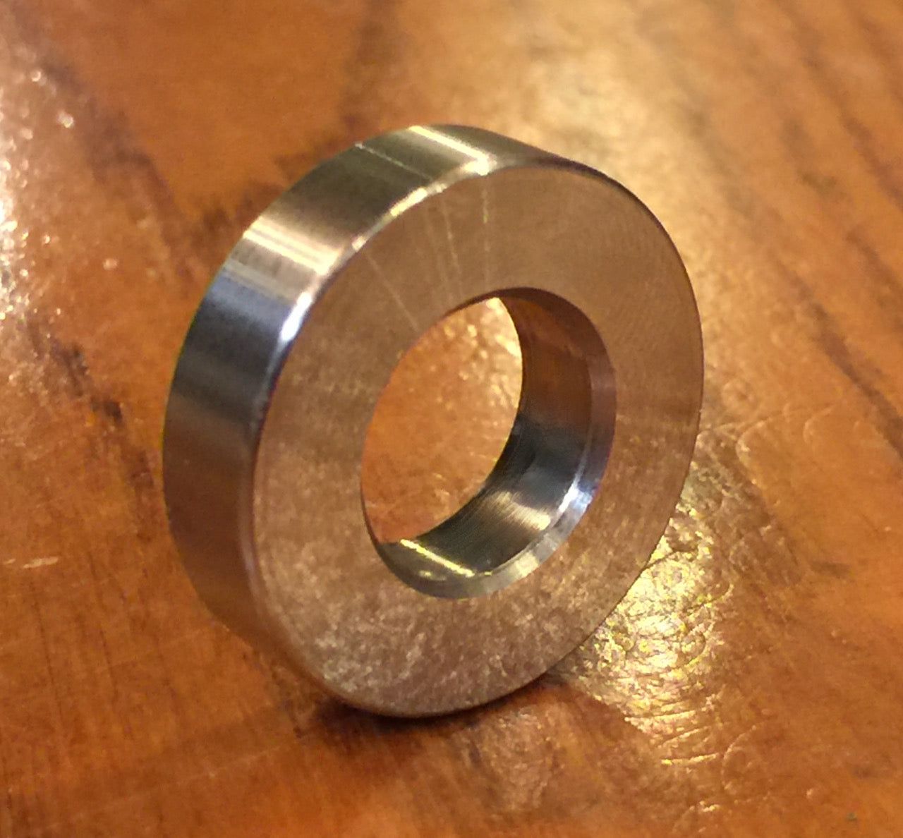 EXTSW .507” ID x .740" OD x 3/8" long 316 Stainless Spacer