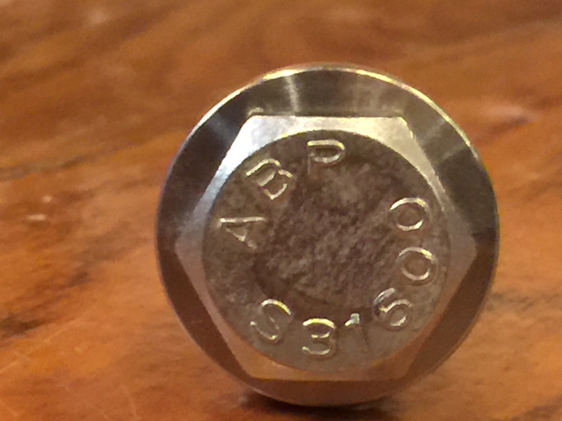 EXTSW .507" ID x .990" OD x 1/4" Thick 316 Stainless Washer