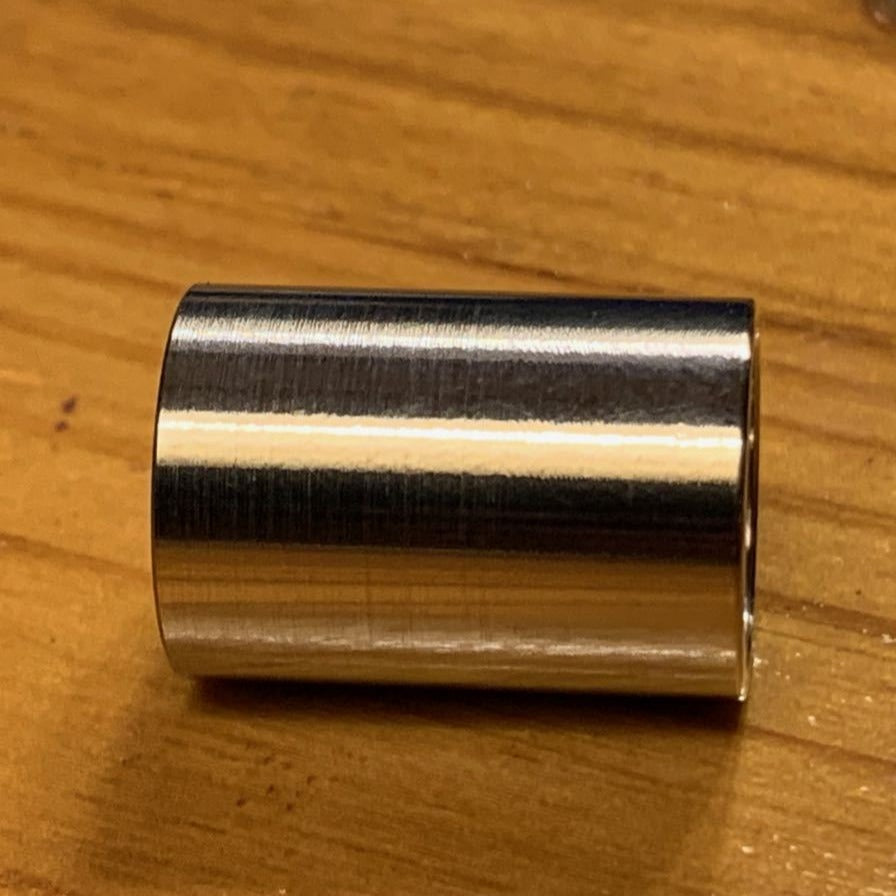 EXTSW .507” ID x .615" OD x 1” thick 316 Stainless Spacer