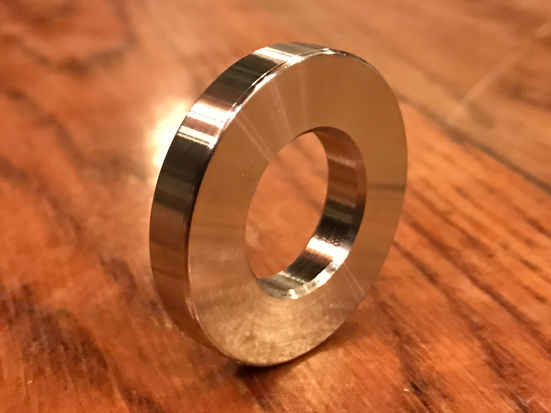 EXTSW .757 ID x 1.490" OD x 1/4" Thick 304 Stainless Spacer