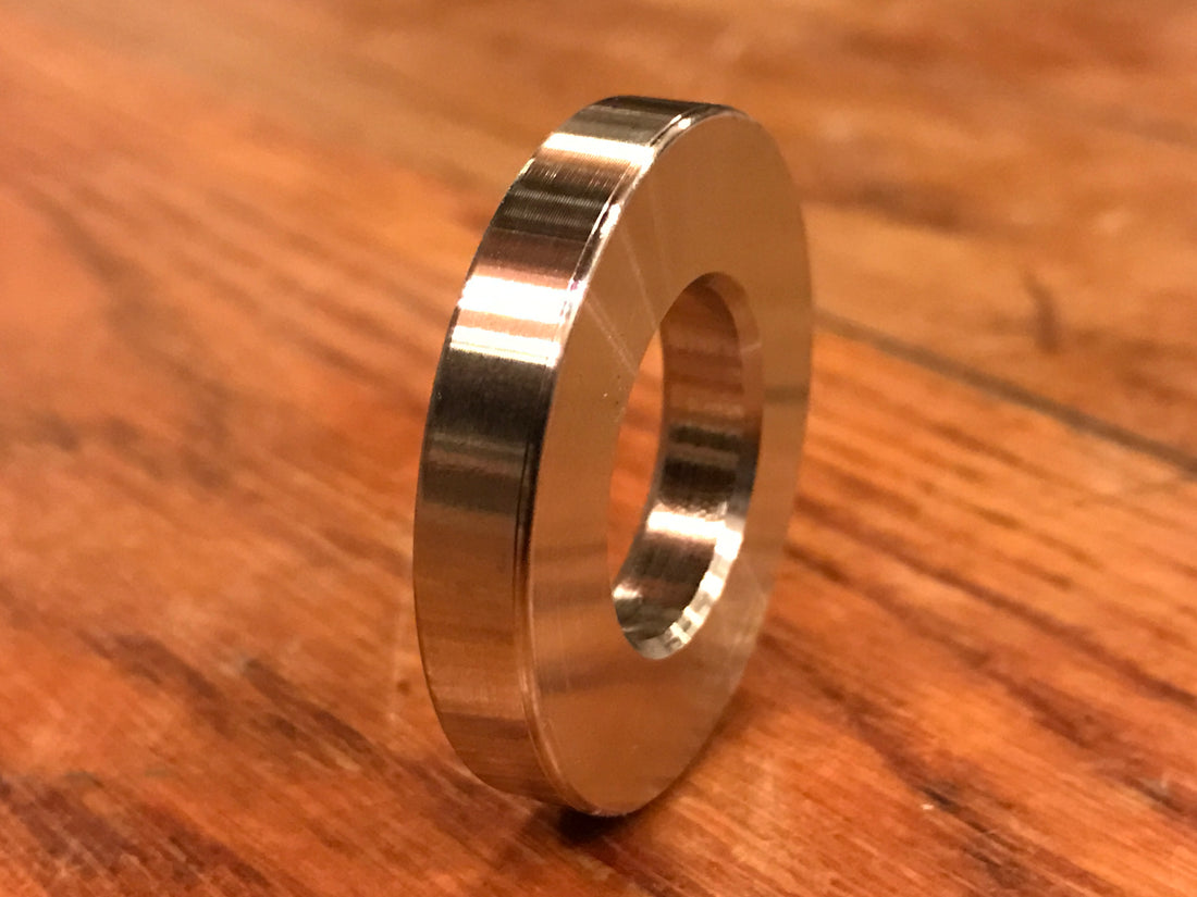 EXTSW .757 ID x 1.490" OD x 1/4" Thick 304 Stainless Spacer
