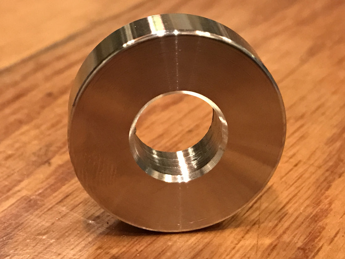 EXTSW .443” ID x 1.240" OD x 7/16" Thick 316 Stainless Washer
