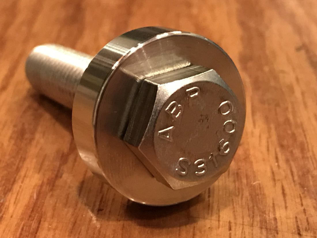 EXTSW 1/2" ID x 1.240" OD x 3/8" Thick 304 Stainless Washer