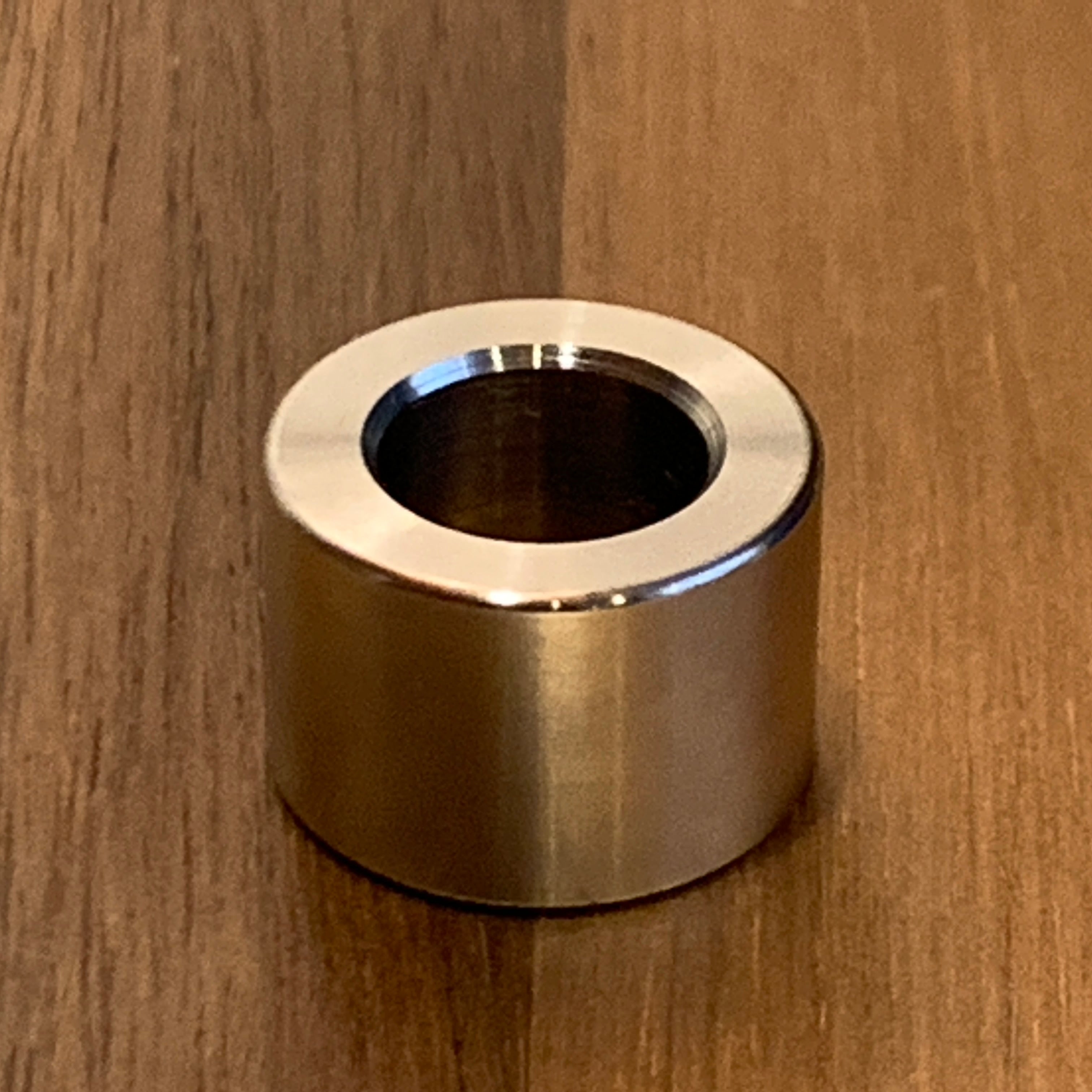 EXTSW .443” ID x .740" OD x 3/8” Thick 316 Stainless spacer