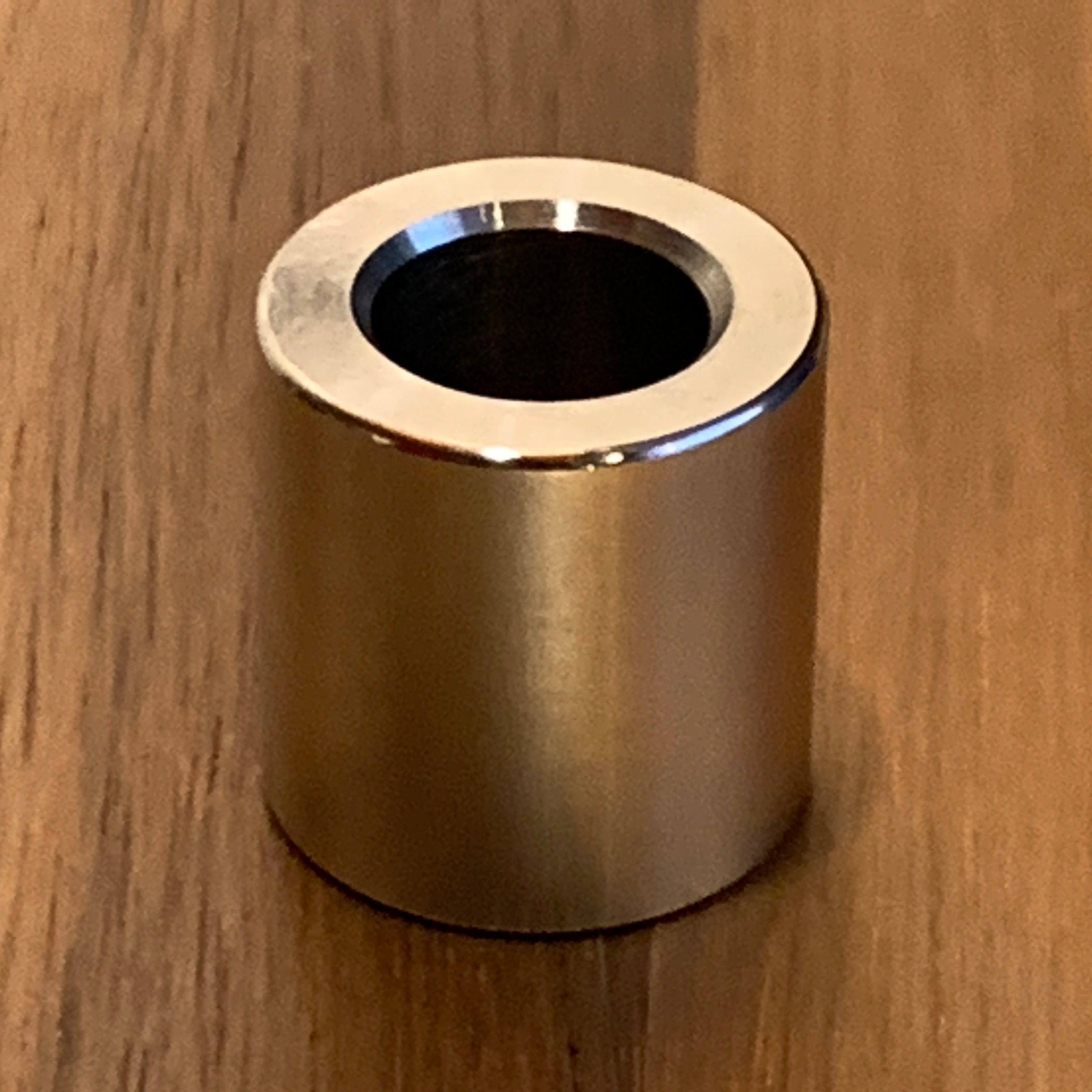 EXTSW .443” ID x .740" OD x 3/4” Thick 316 Stainless Spacer