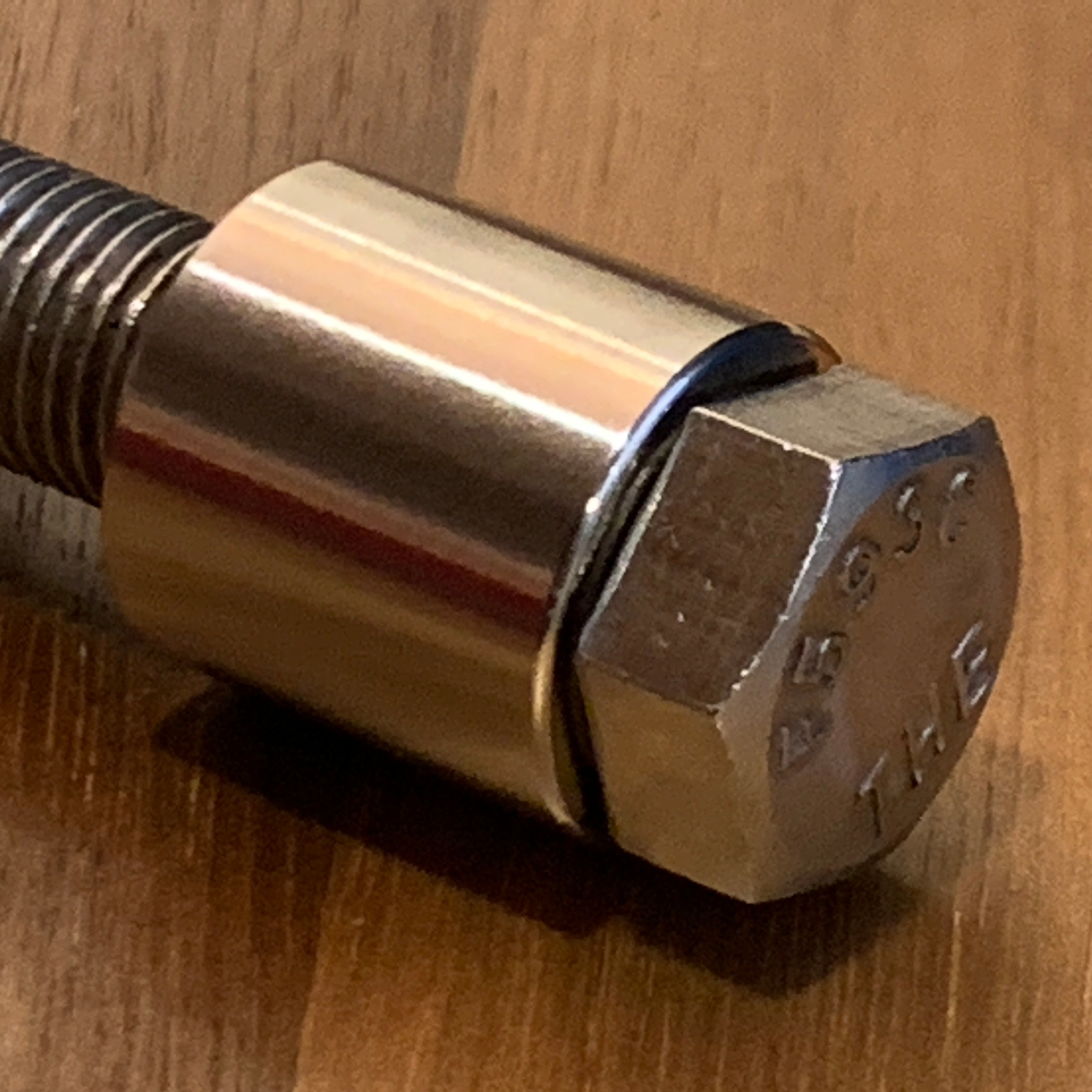 EXTSW .443” ID x .740" OD x 3/4” Thick 316 Stainless Spacer