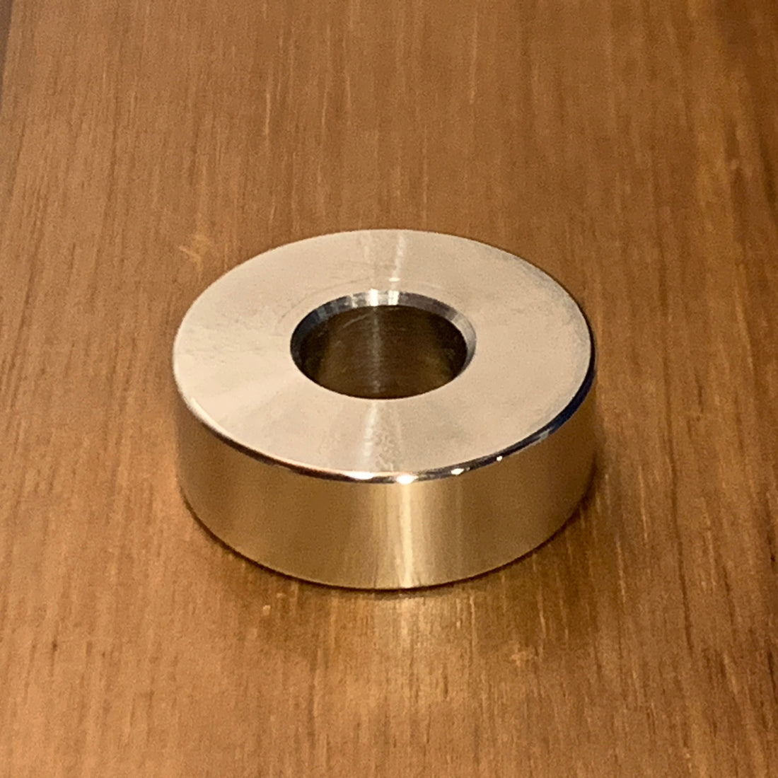 EXTSW .443” ID x 1.115" OD x 3/8" Thick 316 Stainless Spacer