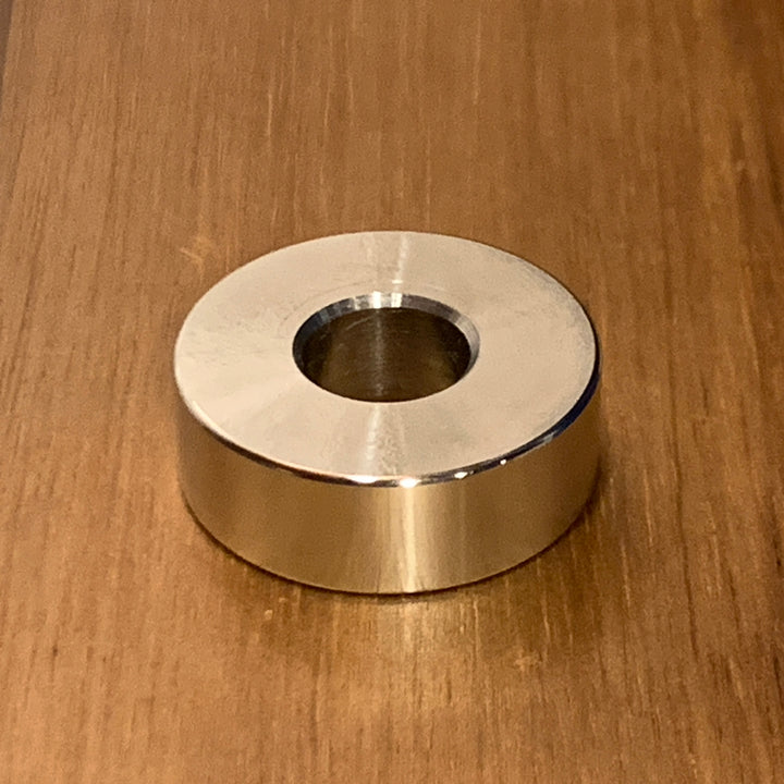 EXTSW .443” ID x 1.115" OD x 3/8" Thick 316 Stainless Spacer