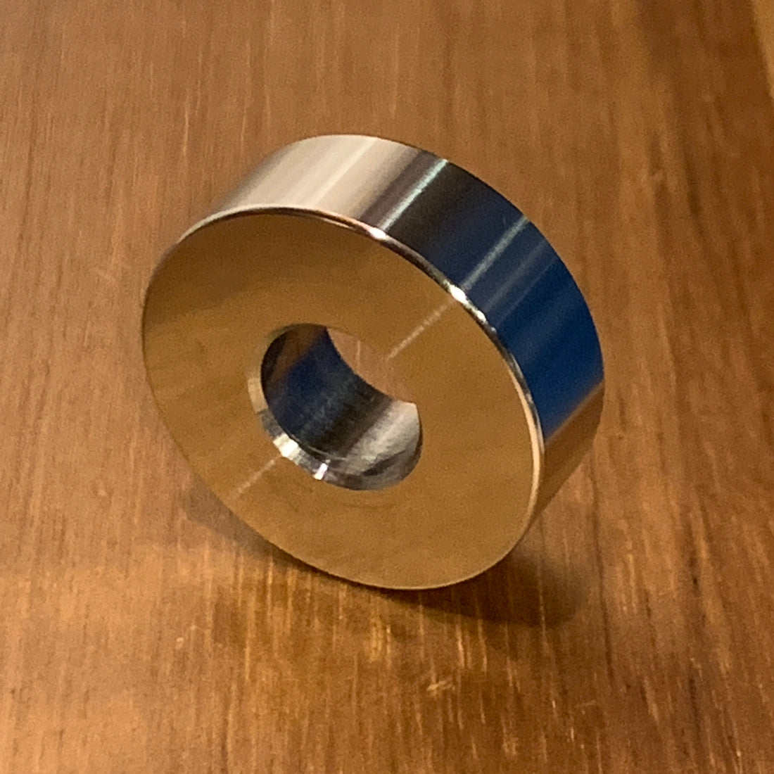 EXTSW .443” ID x 1.115" OD x 3/8" Thick 316 Stainless Spacer
