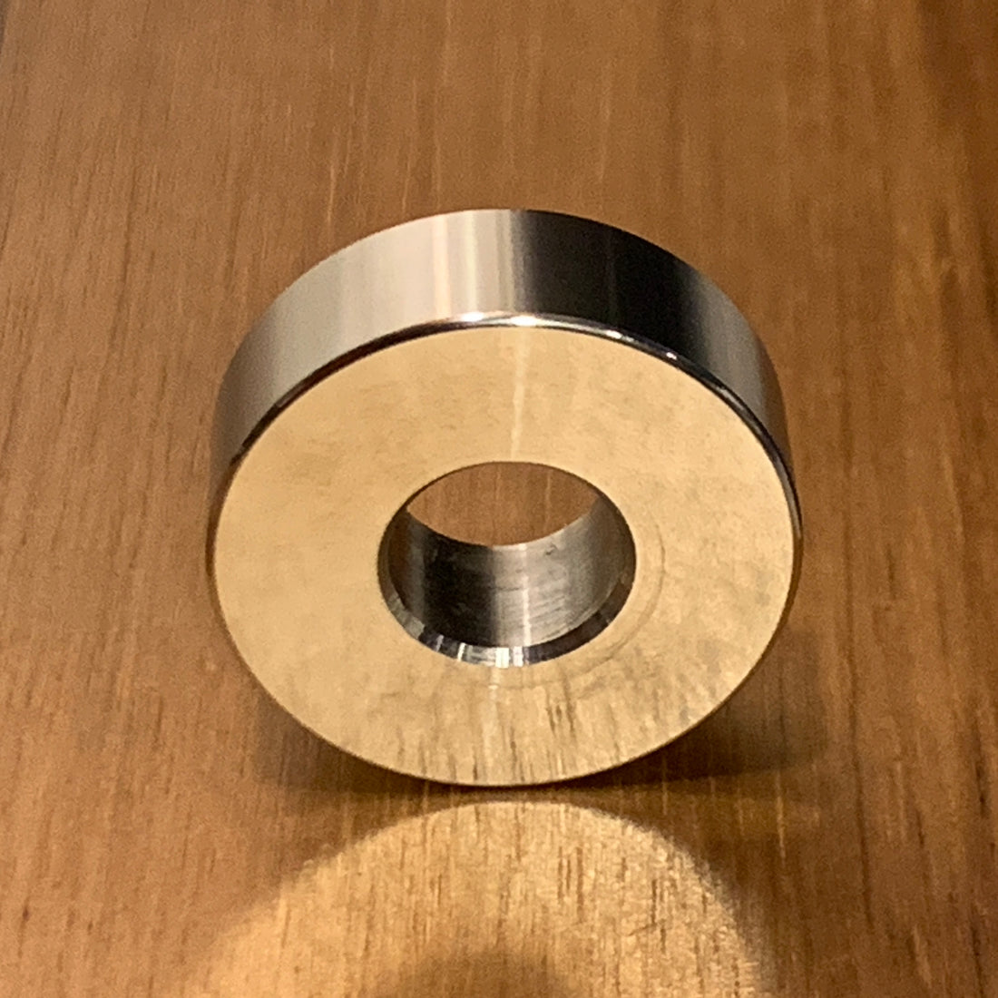 EXTSW .443” ID x 1.115" OD x 3/8" Thick 316 Stainless Spacer