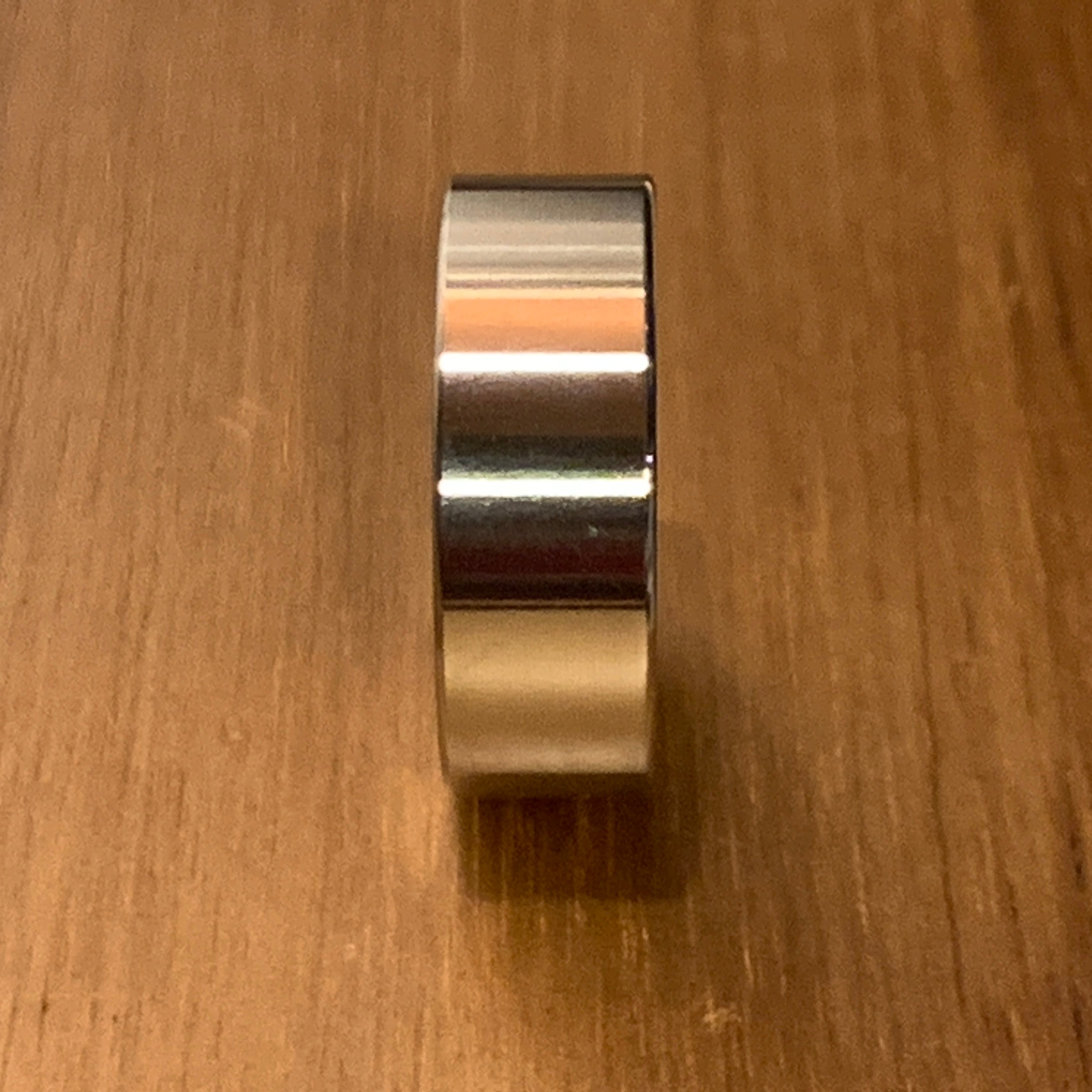 EXTSW .443” ID x 1.115" OD x 3/8" Thick 316 Stainless Spacer