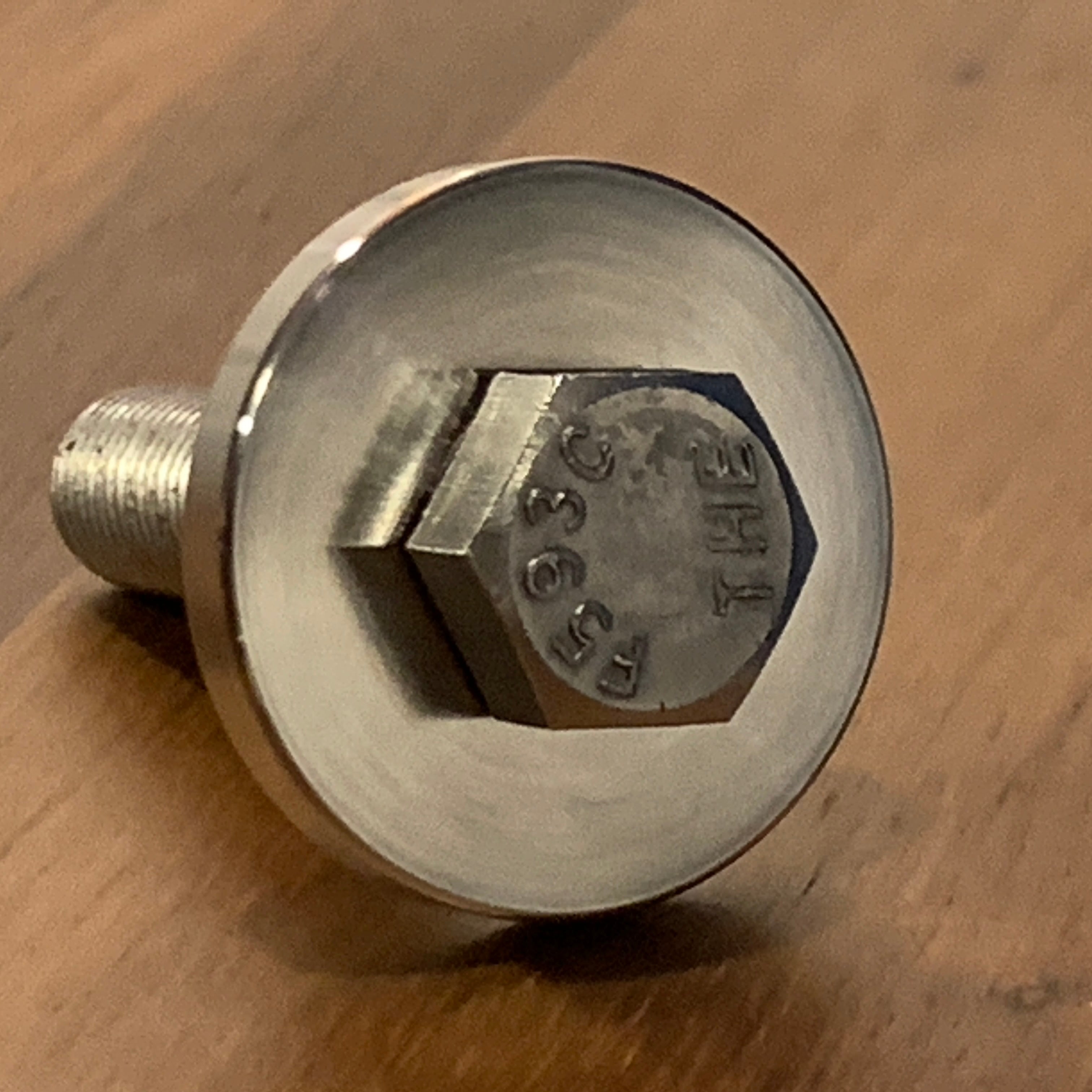 EXTSW .443” ID x 1.365" OD x 3/16" Thick 316 Stainless Washer