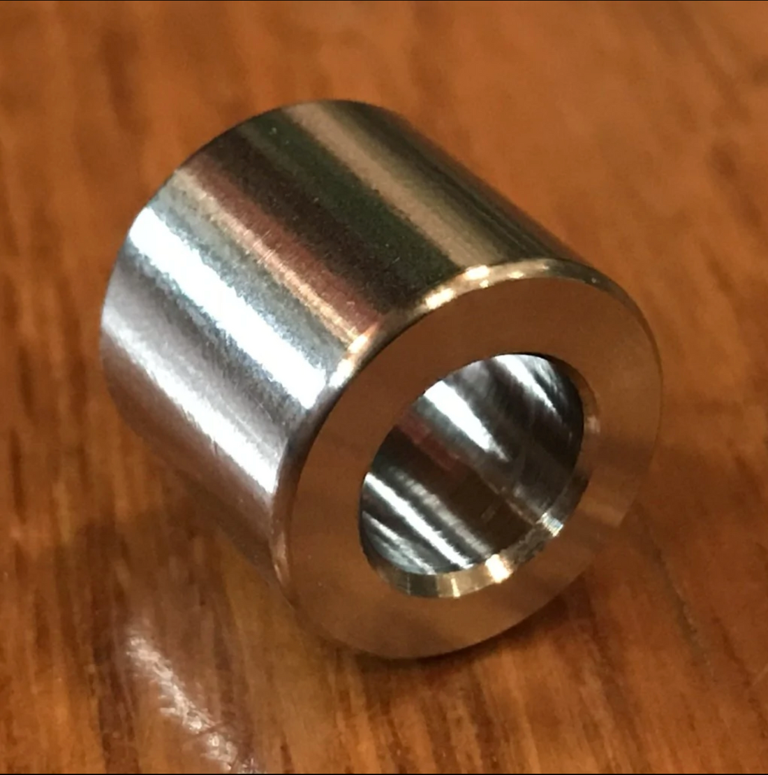 EXTSW .443” ID x .990" OD x 5/8” Thick 316 Stainless Spacer
